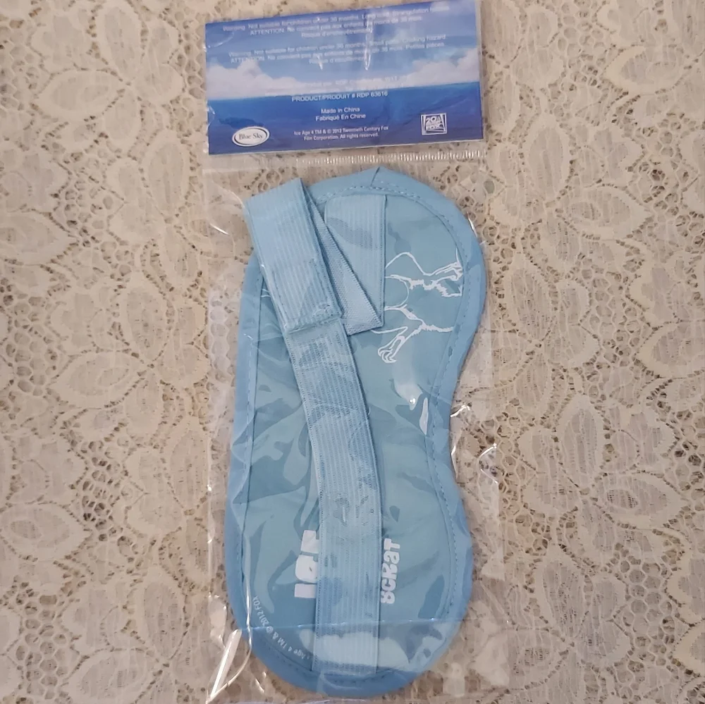 Ice Age Eye Mask Blue Scrat from Continental Drift New in Package